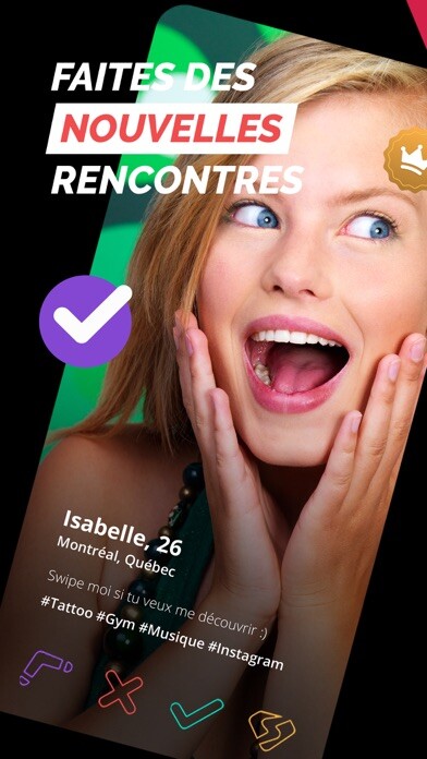 Emulate iPhone app SwipeMoi - Rencontre En France using MyAndroid Emulate iPhone app SwipeMoi - Rencontre En France using MyAndroid