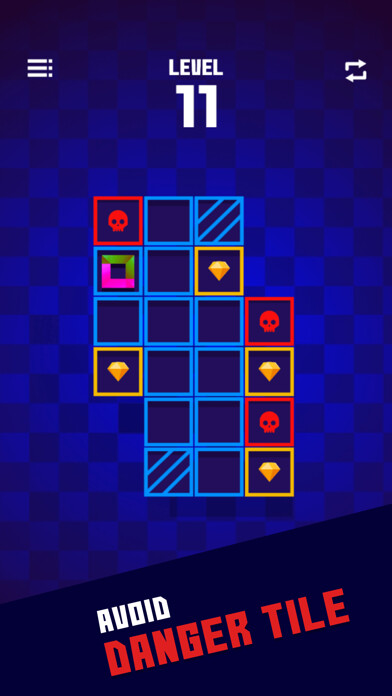 Emulate iPhone app SwipeTrix using MyAndroid
