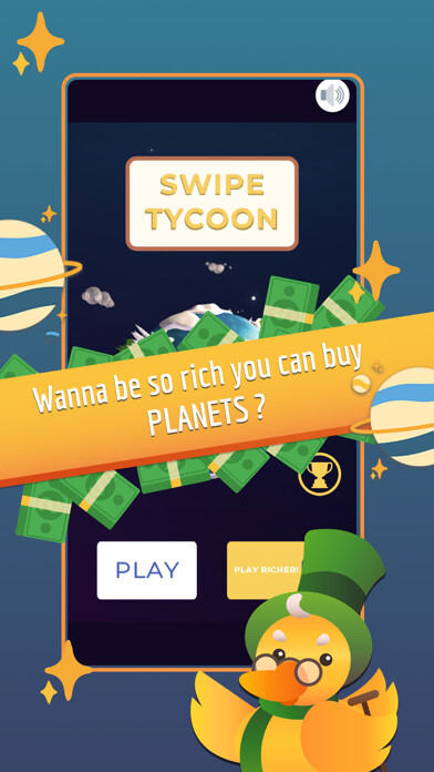 Emulate iPhone app Swipe Tycoon! Build an Empire! using MyAndroid
