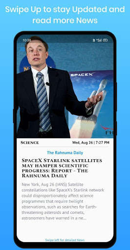 Run android online APK SwipeUp News from MyAndroid or emulate SwipeUp News using MyAndroid