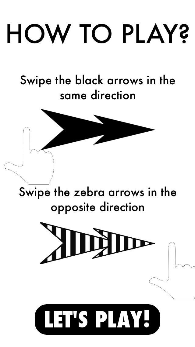 Emulate iPhone app Swip Swipe : Quick Thinking, Mind Boggling, Headache Causing phenomenon using MyAndroid