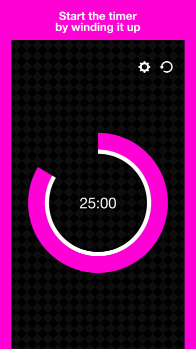 Emulate iPhone app Swirl Timer using MyAndroid Emulate iPhone app Swirl Timer using MyAndroid