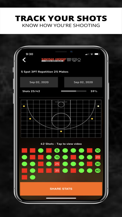 Emulate iPhone app Swish Hoop Player: Basketball using MyAndroid