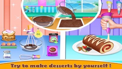 Emulate iPhone app Swiss Cake Roll Maker using MyAndroid Emulate iPhone app Swiss Cake Roll Maker using MyAndroid