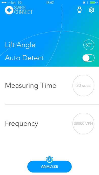 Emulate iPhone app SwissConnect Analytics using MyAndroid