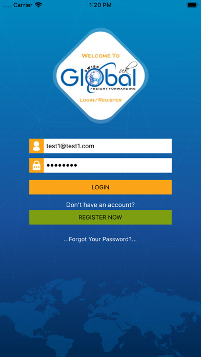 Emulate iPhone app Swiss Global using MyAndroid Emulate iPhone app Swiss Global using MyAndroid