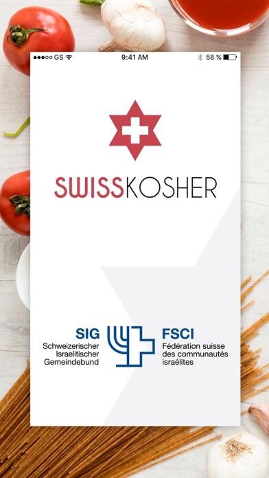 Emulate iPhone app Swiss Kosher using MyAndroid