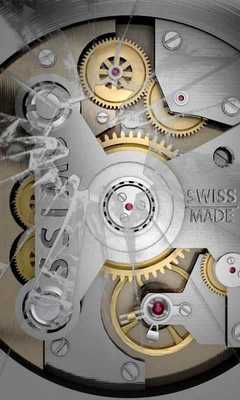 Emulate Android APK Swiss watch free livewallpaper