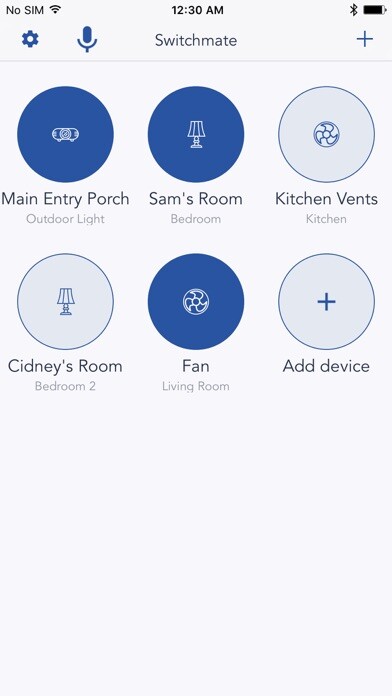Emulate iPhone app Switchmate Home using MyAndroid