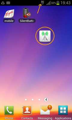 Emulate Android APK Switch On/Off 2G, 3G, 4G, LTE