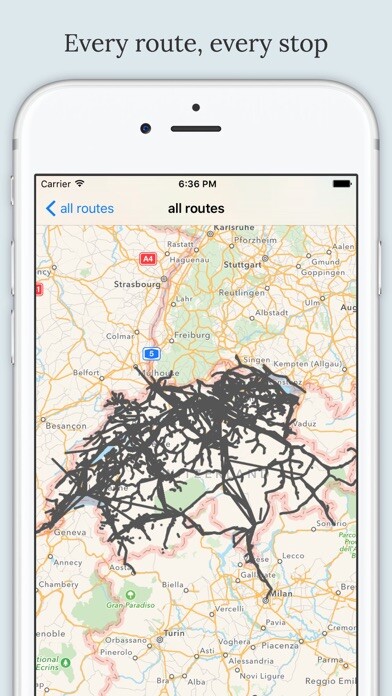 Emulate iPhone app Switzerland Public Transport using MyAndroid