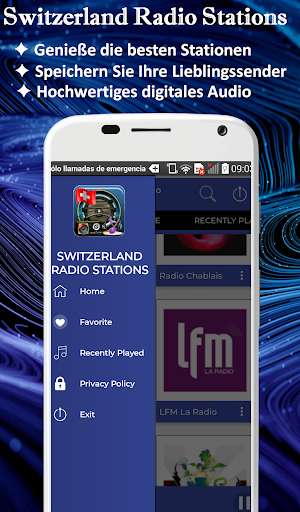 Run android online APK Switzerland Radio Station Live from MyAndroid or emulate Switzerland Radio Station Live using MyAndroid