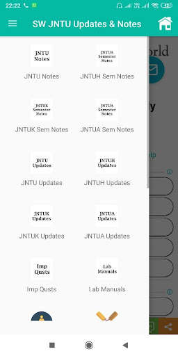 Run android online APK SW JNTU Updates & Notes from MyAndroid or emulate SW JNTU Updates & Notes using MyAndroid Run android online APK SW JNTU Updates & Notes from MyAndroid or emulate SW JNTU Updates & Notes using MyAndroid