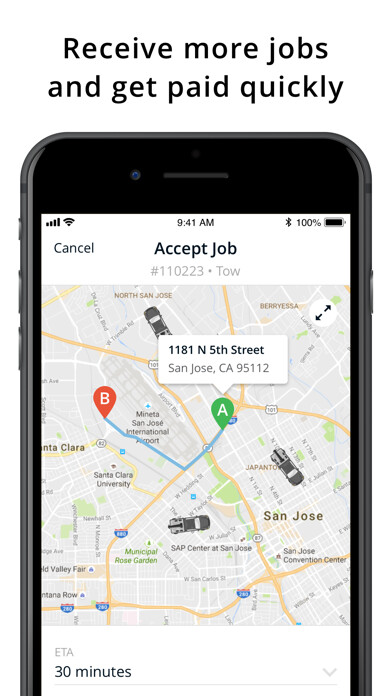 Emulate iPhone app Swoop Towing using MyAndroid Emulate iPhone app Swoop Towing using MyAndroid