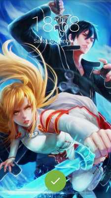 Emulate Android APK Sword Asuna Online Lock Screen Emulate Android APK Sword Asuna Online Lock Screen