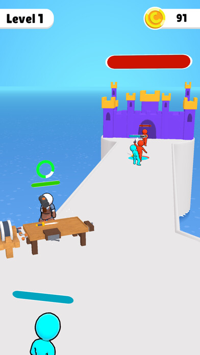 Emulate iPhone app Sword Forger using MyAndroid