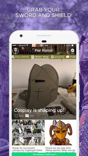 Run android online APK Swordsman Amino for For Honor from MyAndroid or emulate Swordsman Amino for For Honor using MyAndroid Run android online APK Swordsman Amino for For Honor from MyAndroid or emulate Swordsman Amino for For Honor using MyAndroid