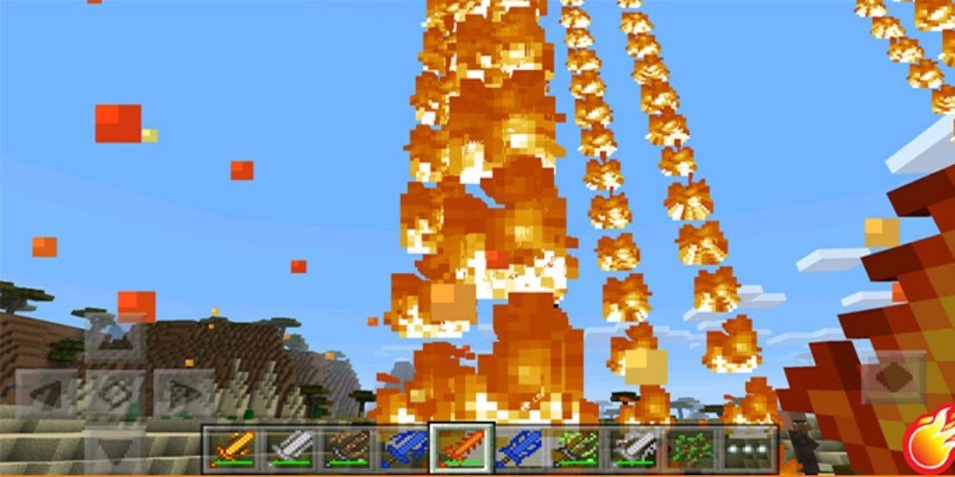 Emulate Android APK Swords Mod for MCPE