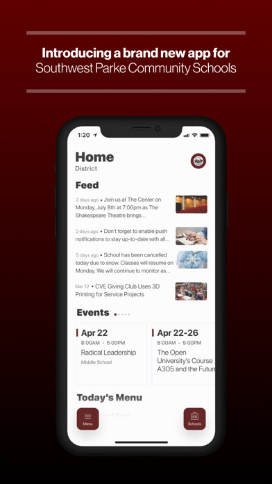 Emulate iPhone app SWP Community Schools, IN using MyAndroid Emulate iPhone app SWP Community Schools, IN using MyAndroid