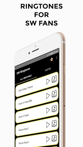 Run android online APK SW Ringtones from MyAndroid or emulate SW Ringtones using MyAndroid
