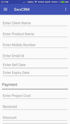 Run android online APK SwsCRM from MyAndroid or emulate SwsCRM using MyAndroid