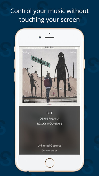 Emulate iPhone app Swysh - Gesture Based Music Controller using MyAndroid Emulate iPhone app Swysh - Gesture Based Music Controller using MyAndroid