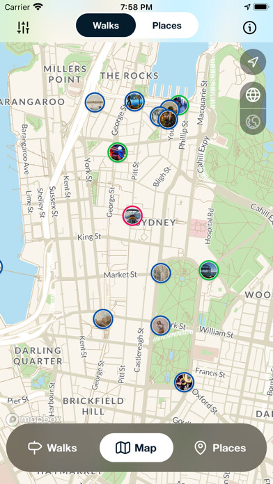Emulate iPhone app Sydney Culture Walks using MyAndroid Emulate iPhone app Sydney Culture Walks using MyAndroid