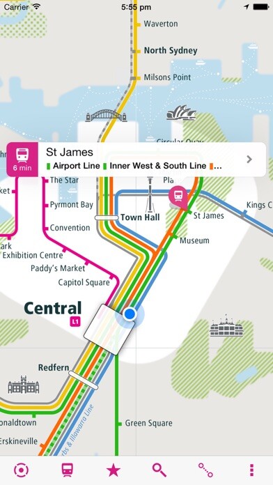 Emulate iPhone app Sydney Rail Map Lite using MyAndroid Emulate iPhone app Sydney Rail Map Lite using MyAndroid