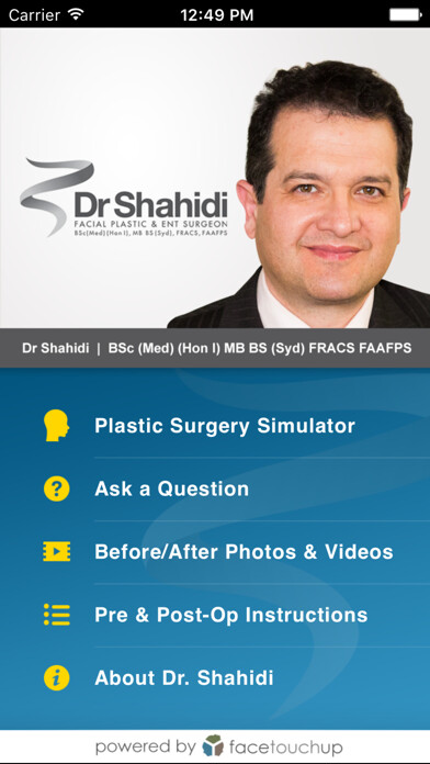 Emulate iPhone app Sydney Rhinoplasty Specialist using MyAndroid Emulate iPhone app Sydney Rhinoplasty Specialist using MyAndroid
