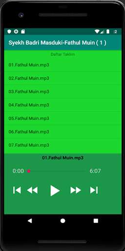 Run android online APK Syekh Badri Masduki - Fathul Muin (1) from MyAndroid or emulate Syekh Badri Masduki - Fathul Muin (1) using MyAndroid