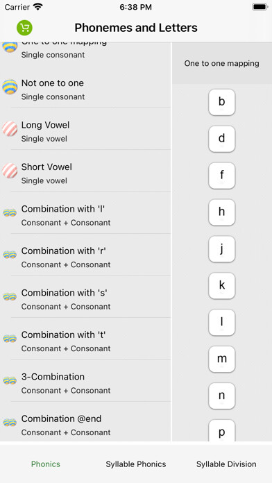 Emulate iPhone app Syllable Phonics using MyAndroid Emulate iPhone app Syllable Phonics using MyAndroid