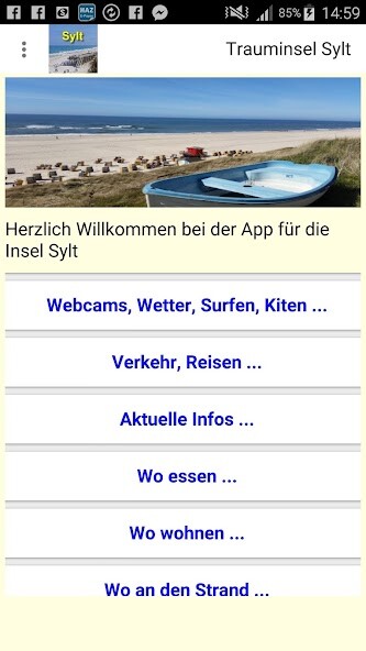 Run android online APK Sylt App für den Urlaub from MyAndroid or emulate Sylt App für den Urlaub using MyAndroid Run android online APK Sylt App für den Urlaub from MyAndroid or emulate Sylt App für den Urlaub using MyAndroid