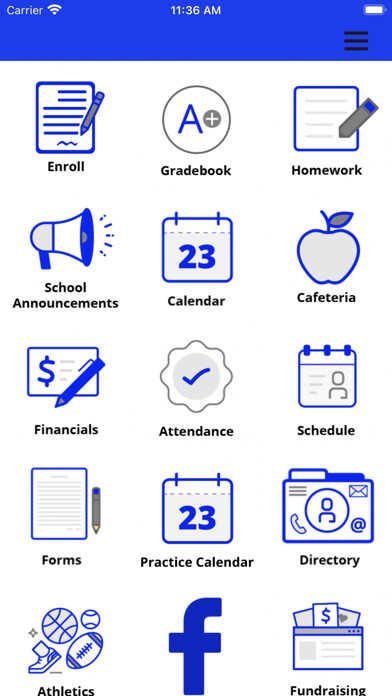 Emulate iPhone app Sylva-Bay Academy using MyAndroid
