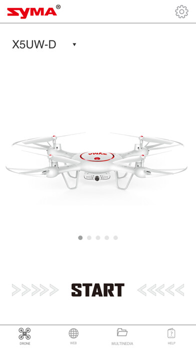 Emulate iPhone app SYMA FLY using MyAndroid