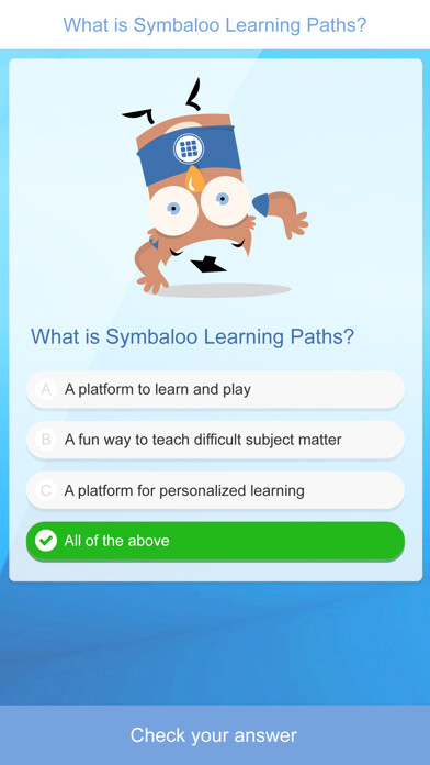 Emulate iPhone app Symbaloo Learning Paths using MyAndroid