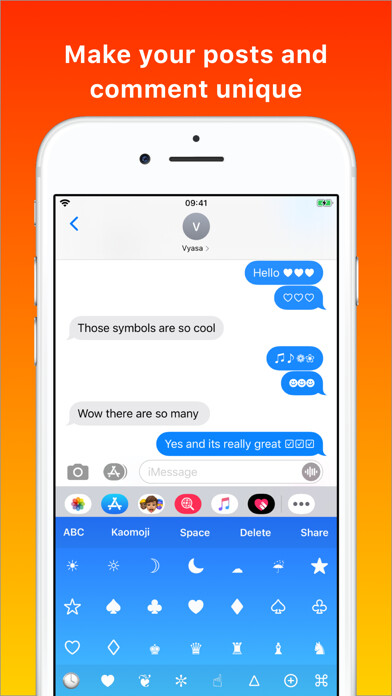 Emulate iPhone app Symbol Board Keyboard & emoji using MyAndroid Emulate iPhone app Symbol Board Keyboard & emoji using MyAndroid