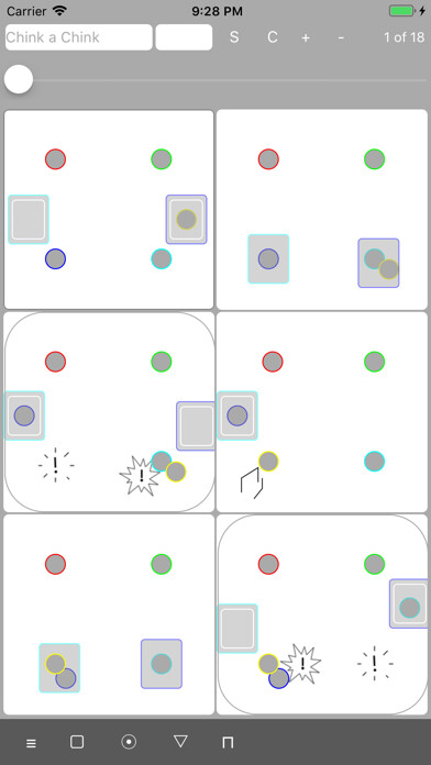 Emulate iPhone app Symbolic Matrix using MyAndroid