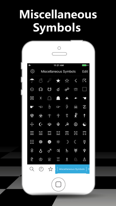 Emulate iPhone app Symbol Keypad for Texting using MyAndroid