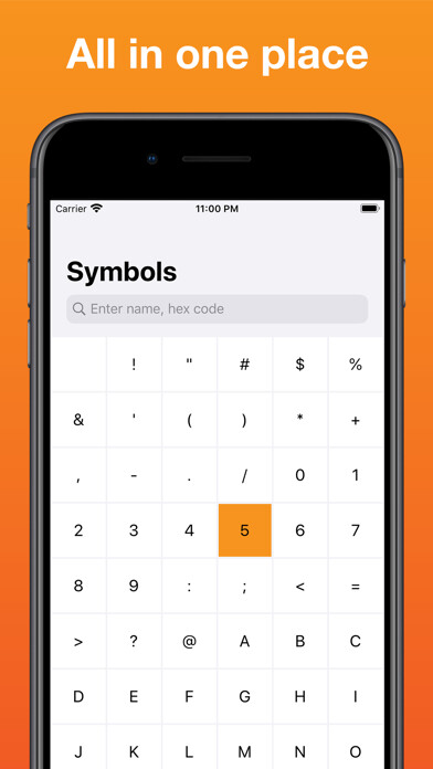 Emulate iPhone app Symbols – all characters using MyAndroid Emulate iPhone app Symbols – all characters using MyAndroid