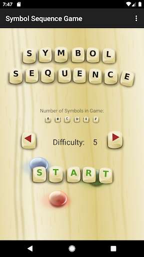 Run android online APK Symbol Sequence Game from MyAndroid or emulate Symbol Sequence Game using MyAndroid