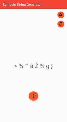 Run android online APK Symbols String Generator from MyAndroid or emulate Symbols String Generator using MyAndroid Run android online APK Symbols String Generator from MyAndroid or emulate Symbols String Generator using MyAndroid