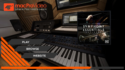 Emulate iPhone app Symphony Essentials Explored using MyAndroid