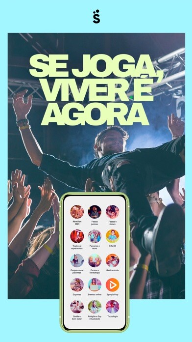 Emulate iPhone app Sympla: Eventos, Festas using MyAndroid Emulate iPhone app Sympla: Eventos, Festas using MyAndroid