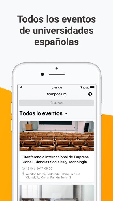 Emulate iPhone app SYMPOSIUM Events using MyAndroid Emulate iPhone app SYMPOSIUM Events using MyAndroid