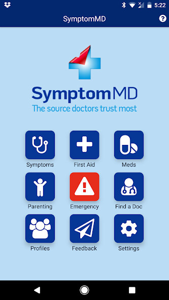 Emulate iPhone app SymptomMD using MyAndroid Emulate iPhone app SymptomMD using MyAndroid