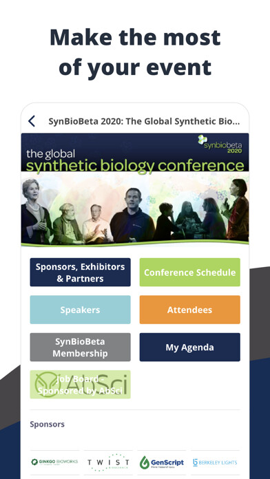 Run android online APK SynBioBeta Events from MyAndroid or emulate SynBioBeta Events using MyAndroid