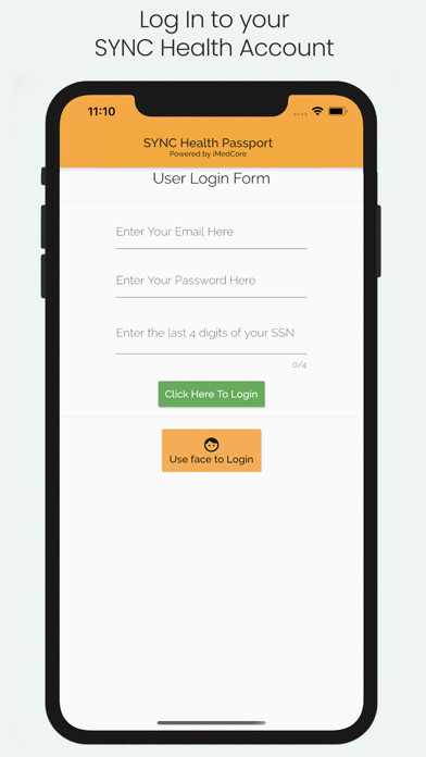 Emulate iPhone app SYNC-Health Passport using MyAndroid Emulate iPhone app SYNC-Health Passport using MyAndroid