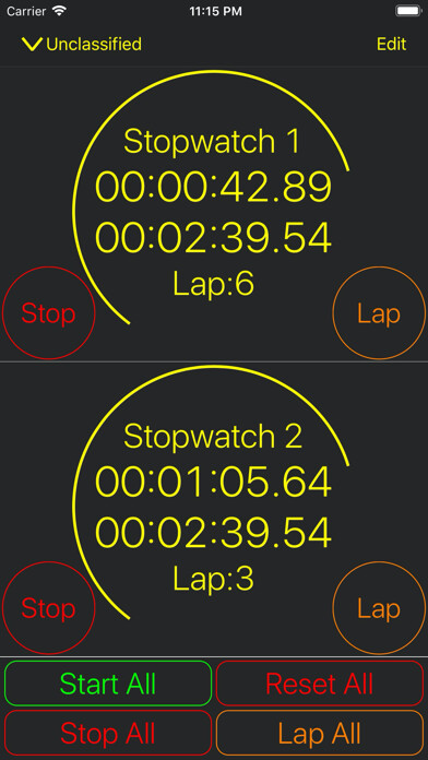 Emulate iPhone app Synchronized Stopwatch using MyAndroid Emulate iPhone app Synchronized Stopwatch using MyAndroid