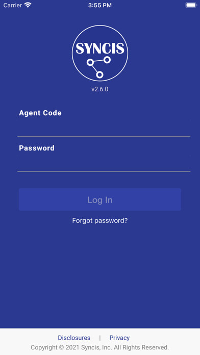 Emulate iPhone app Syncis Connect using MyAndroid