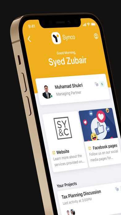 Emulate iPhone app Synco: Accountant Support using MyAndroid Emulate iPhone app Synco: Accountant Support using MyAndroid